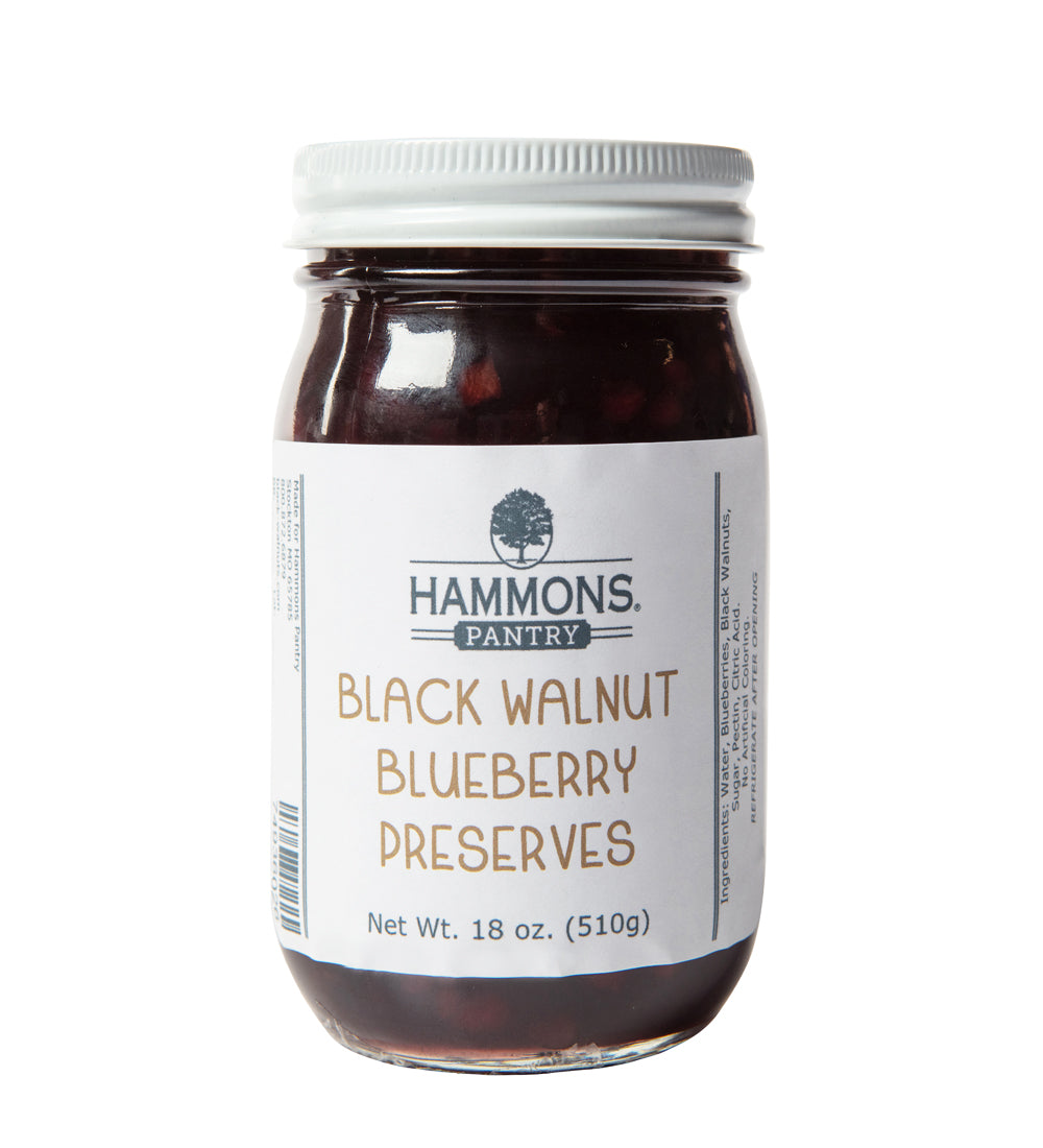 Black Walnut Blueberry Preserves