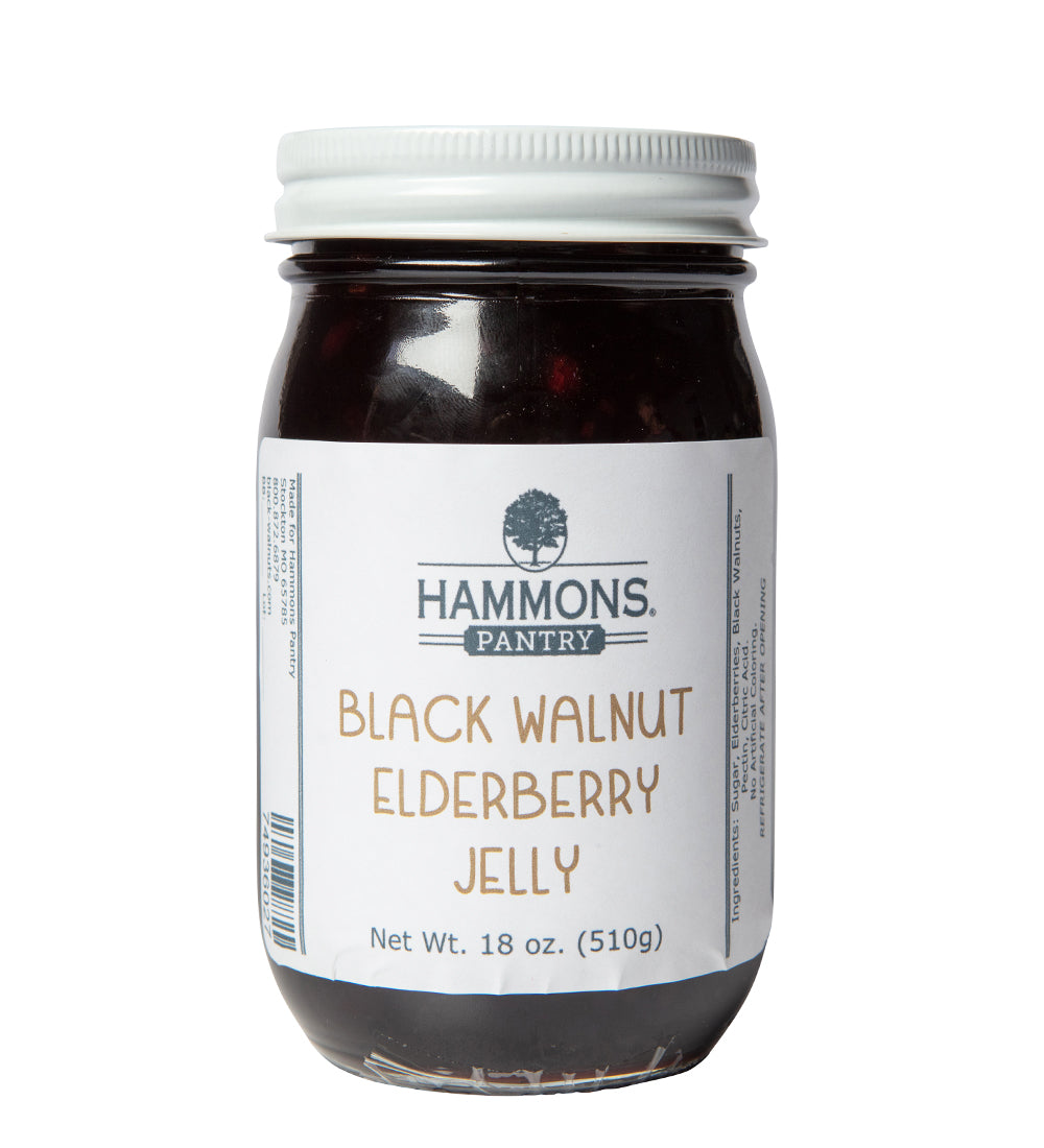 Black Walnut Elderberry Jelly