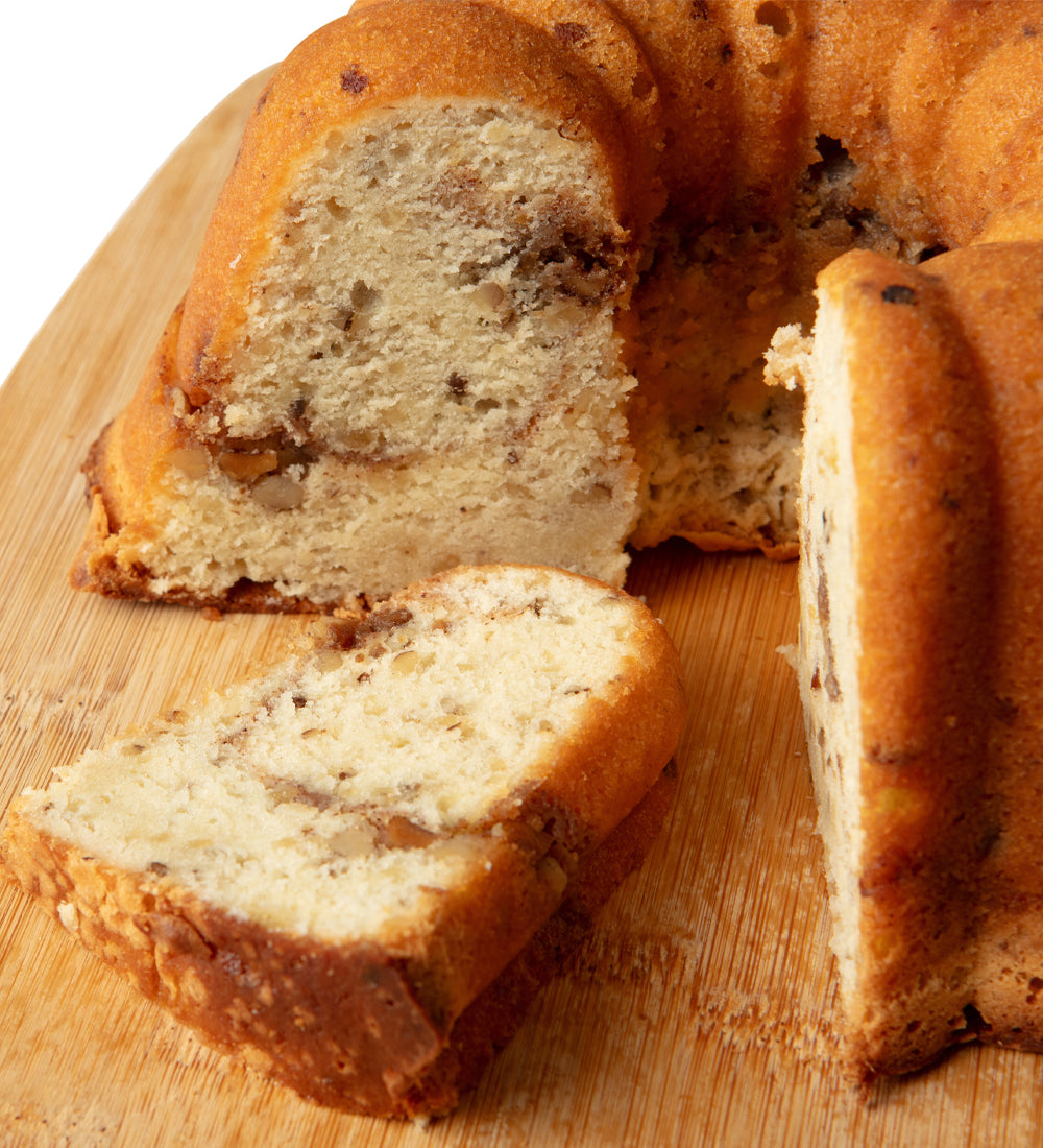 Black Walnut Swirl Coffee Cake