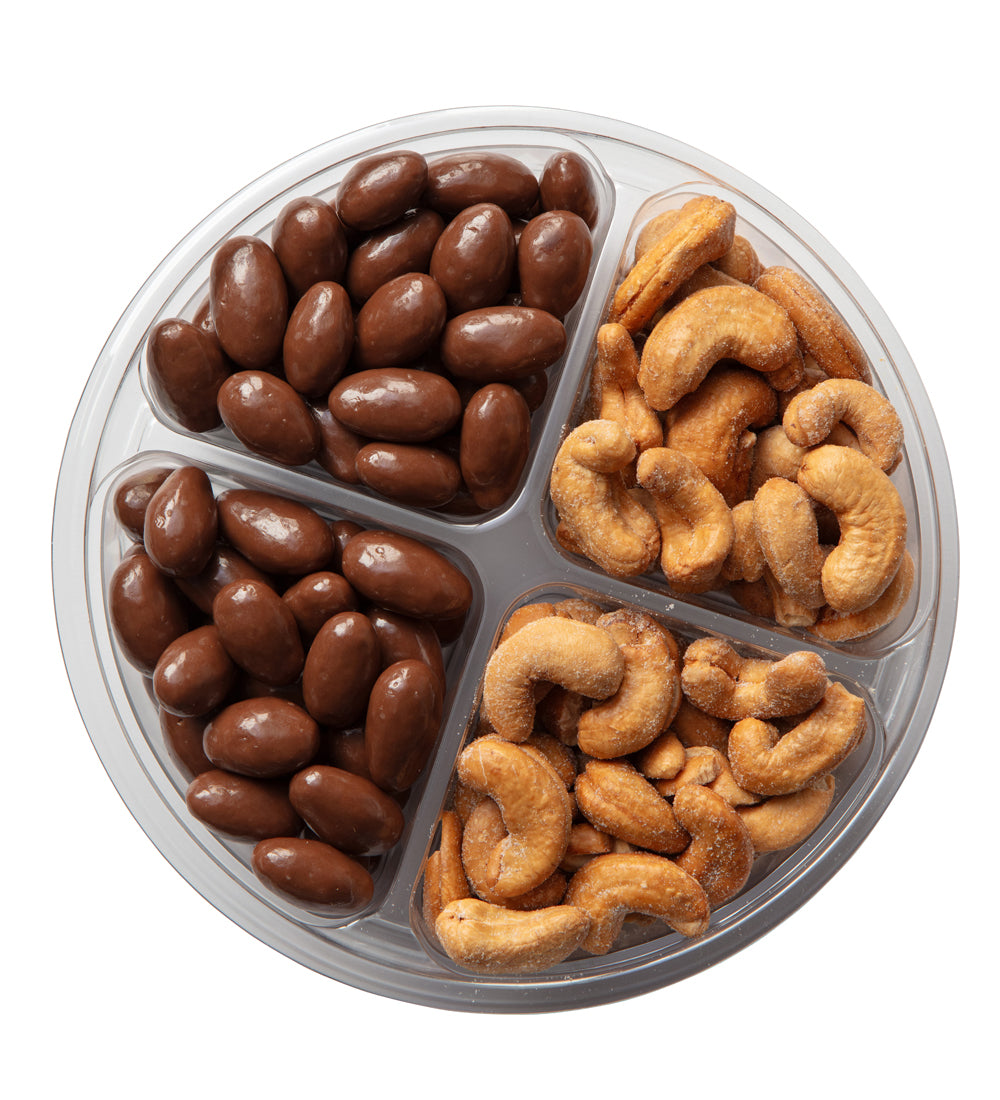 Cashews & Chocolate Covered Almonds Tray