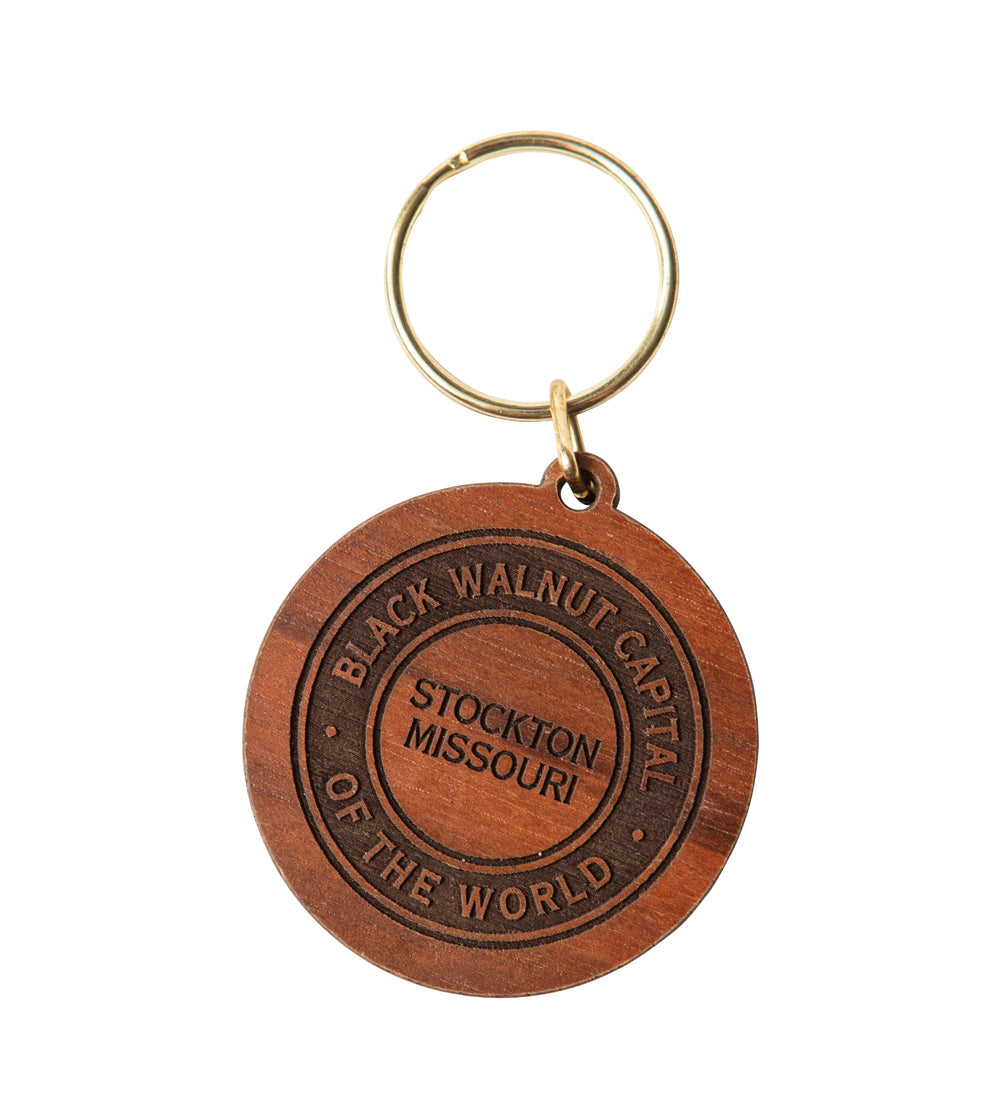 Hammons Emporium Wooden Keychain